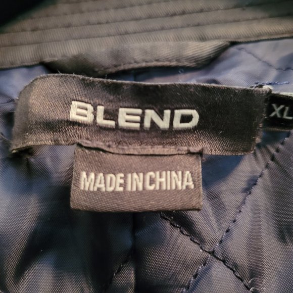 Men's Black Trench - Picture 7 of 7